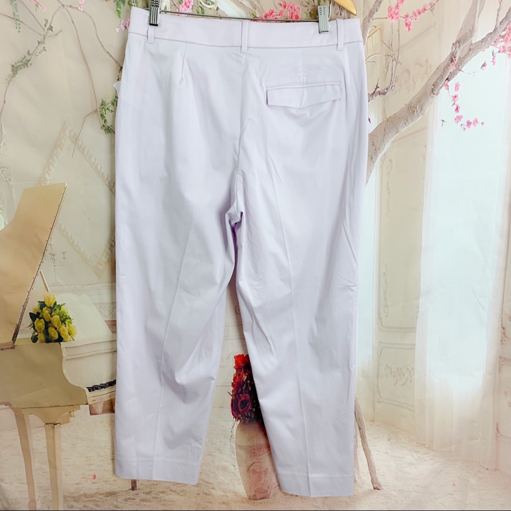 NEW J Crew Lavender Point Cotton Dress Pants - Picture 5 of 10